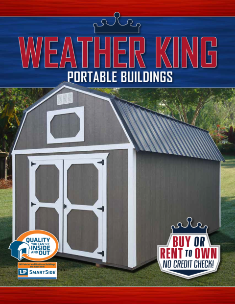 Weather King | Portable Buildings